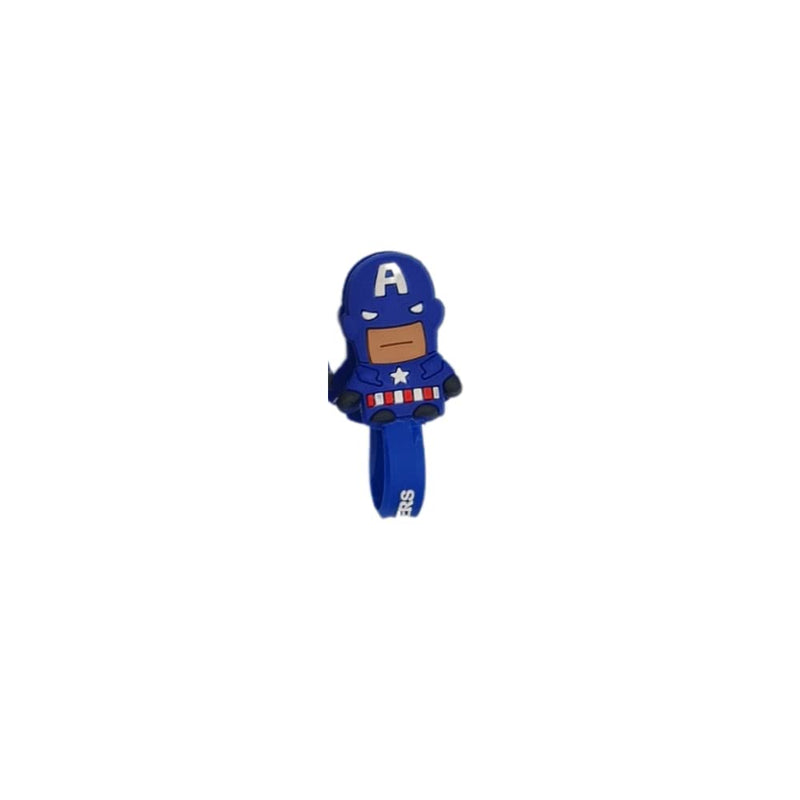 Pack 3 Stethoscope Charms Clip - Medical Gift (Super Heroes)