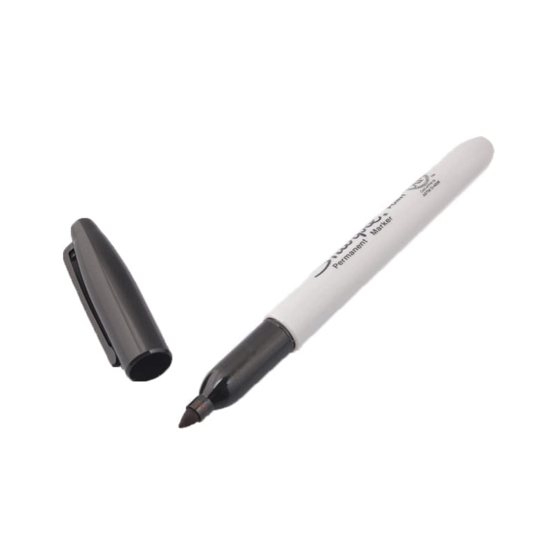 Fake Pen Diversion Safe Marker (1 Pack) - Realistic Pen Diversion Safe - Hidden Secret Compartment Decoy Permanent Marker - Hide And Store Money Waterproof Storage Cash Holder Container Lock Pen - 1 Pack Black