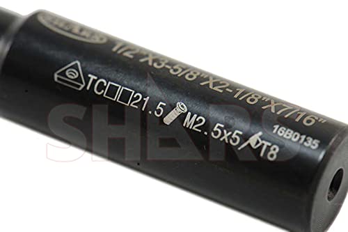 Shars 1/2" x 3-5/8" 90° Indexable Boring Bar 404-7161 1]