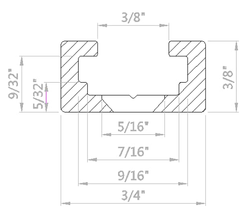 T Track 24" with Wood Screws- Double-Cut Profile Aluminum T-Track with Predrilled Mounting Holes -Woodworking and Clamps-Fine Sandblast Anodized -Silver Color -2 Pack 24" T track ,2pk