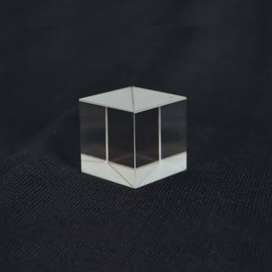 Beam Splitter Cube, Optical Glass Prism Ratio 50:50 Spectrome Science (30mm) 30mm