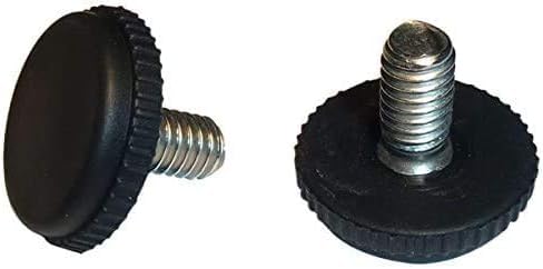 16 Outdoor Furniture Levelers 5/16-18 with Approx 5/8" Threaded Stud Table Levelers Adjustable Furniture Feet Patio Furniture Feet Leveling Chair Legs to Protect Surface (16 pcs Pack)