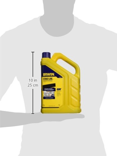 IRWIN Tools STRAIT-LINE Permanent Staining Marking Chalk, Indigo Blue, 4 lb (4935524) 1 Count (Pack of 1) - NewNest Australia