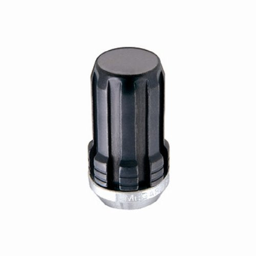 McGard 65340BK SplineDrive Black (1/2" - 20 Thread Size) Cone Seat Lug Nut, (Set of 4)