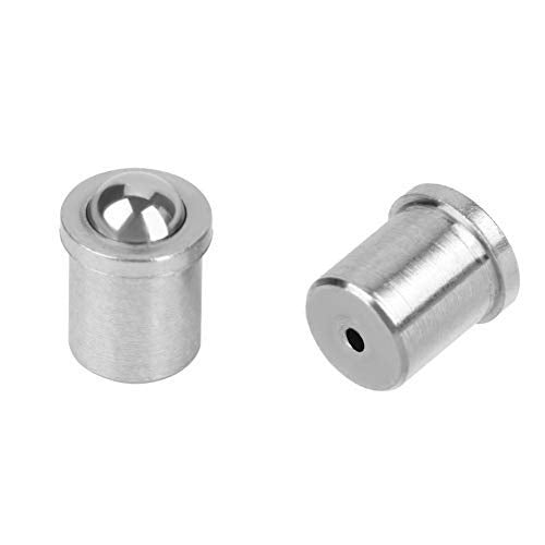 20pcs 304 Ball Plunger, Stainless Steel Positioning Beads Screw Spring Smooth Ball Plunger (? 4x5)
