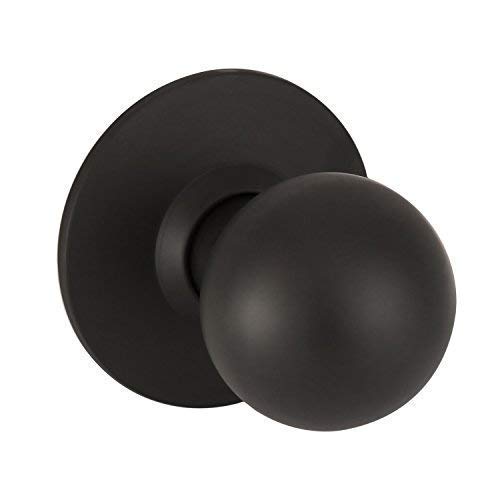 Lawrence Door Knob Cylindrical Lock Passage Function-No Keys Oil Rubbed Bronze (US10B) Finish LH5301OB Non-Handed UL Certified ANSI/BHMA Grade 2 Commercial Door Lock for Heavy Duty Use