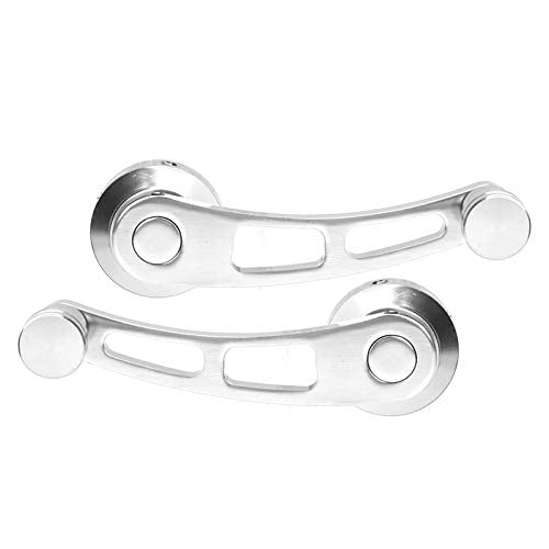 Window Crank, 2pcs Alloy Car Window Handle Crank Winder Riser Winder Crank Fit for Classic Car (Silver) - NewNest Australia