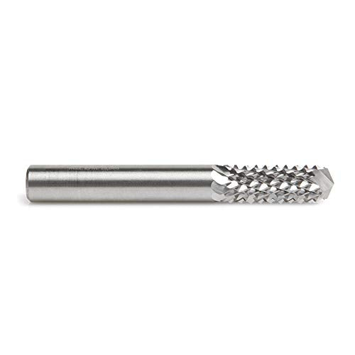 Amana Tool - 46098 Solid Carbide Medium Burr with 135° Drill Pt. Fiberglass & Co