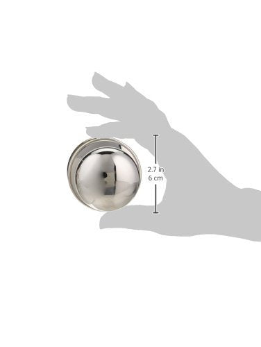 Schlage J10STR625 Stratus Bright Chrome Round Passage Door Knob