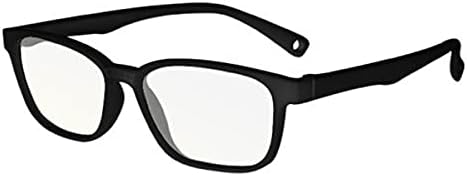 Kids Blue Light Reduction Glasses, PC Glasses, No Prescription, Clear Lenses, Stylish, Computer, Smartphone, Kids, Unisex, Game, Eye Protection, PS4, Switch, JIS Inspected, Pollen, Droplet and UV Protection, Ages 3 to 12 Years Old (Black) - NewNest Australia