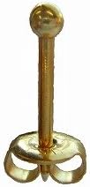 Safety Piercer Gold (Thick shaft type ball for cartilage) 3mm 5M300YC (genuine product) - NewNest Australia