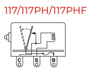 ZTUOAUMA Push Button Magnetic Switch 25700071 117 Compatible with Murphy Switchgage Panels for Bandit Chipper Marine Diesel Generator Engines Shutdown Devices and Distributor Ignition