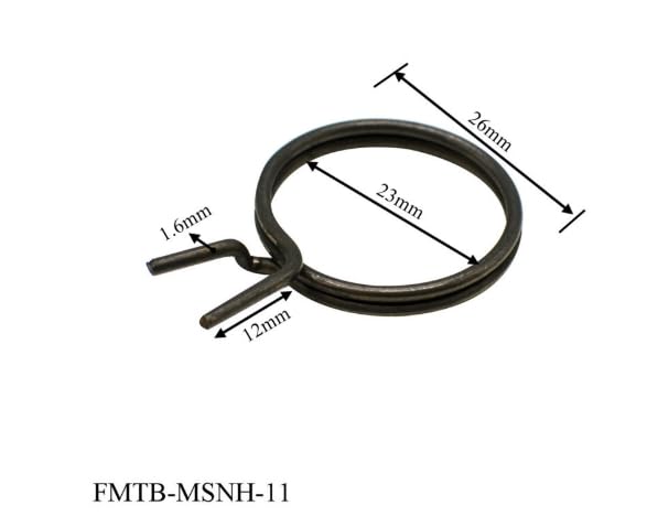 5Pcs Replacement Spring for The Door Handle,Door Handle Internal Repair Replacement,Handle Torsion Spring,for Repair Torsion Spring Replacement Coil Insid (FMTB-MSNH-11) FMTB-MSNH-11