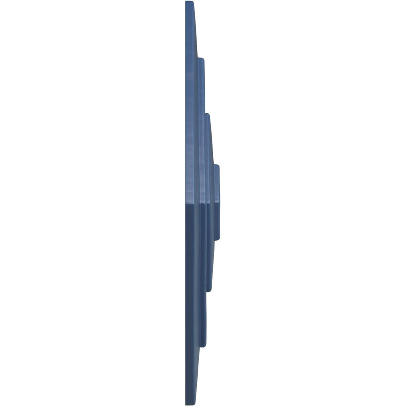 Ekena Millwork CM23WFAMF 23-1/4" x 7/8" Woodruff Ceiling Medallion, Americana Americana (Flat Finish)