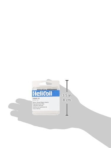 Heli-Coil Helical Insert,304SS,M10x1.25,PK12 (R464910)