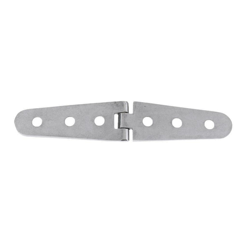 Pair of 6'' x 1" Cast Hatch Strap Deck Door Hinge 316 Stainless Steel Marine Strap Hinges Casting 6 Holes w/Fasteners for Boat Yacht RVs