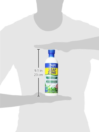 API LEAF ZONE Freshwater Aquarium Plant Fertilizer 18-Ounce Bottle White 16oz