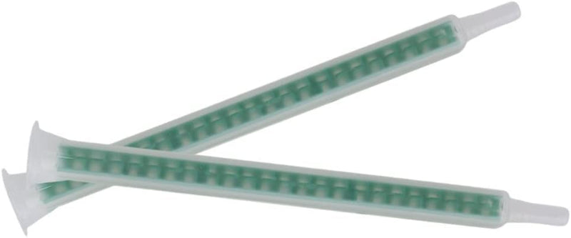 40Pieces Epoxy Mixing Nozzle Tip 24-Element Static Mixer Plastic Resin Mixing Tip for 50ml 1:1/1:2ratio