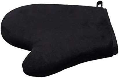 HappyHome Self Tanning Gloves Mittens Mittens Body Care Sun Lotion Oil Beach Black - NewNest Australia