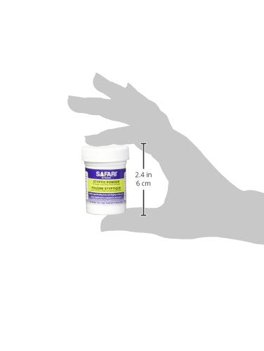 [Australia] - Safari by Coastal Styptic Powder to Quickly Stop Minor Bleeding From Nicks Or Scrapes On Dogs Or Cats 