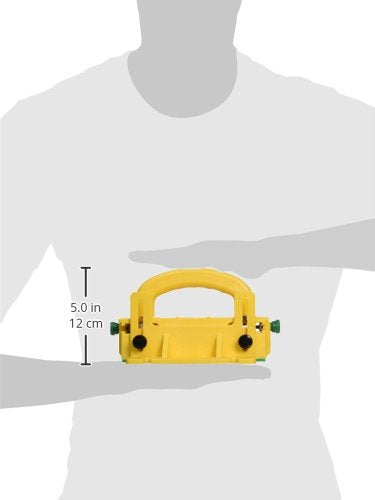 MICROJIG GRR-RIPPER GR-100 3D Table Saw Pushblock, Yellow Base
