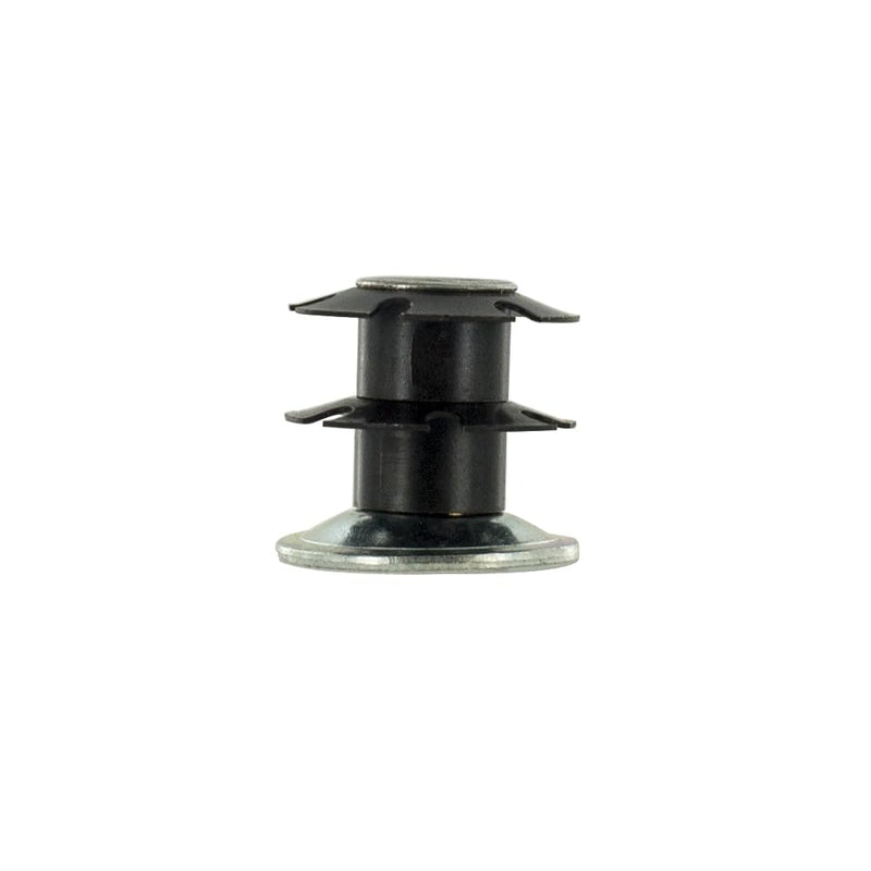Outwater 1-1/8" Round Tube Caster Insert, 3/8-16 Thread, 20-Pack 20 Pack