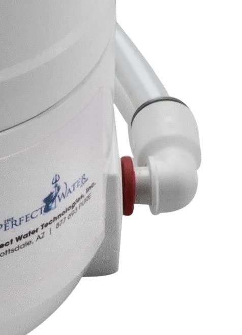 Home Master HM-Mini Countertop Faucet Filter, 1500 Gallon Replaceable Filter, 1 Micron Absolute NSF Certified, Removes Chlorine, Chemicals, VOCs, TTHMs & More, Made in USA Mini
