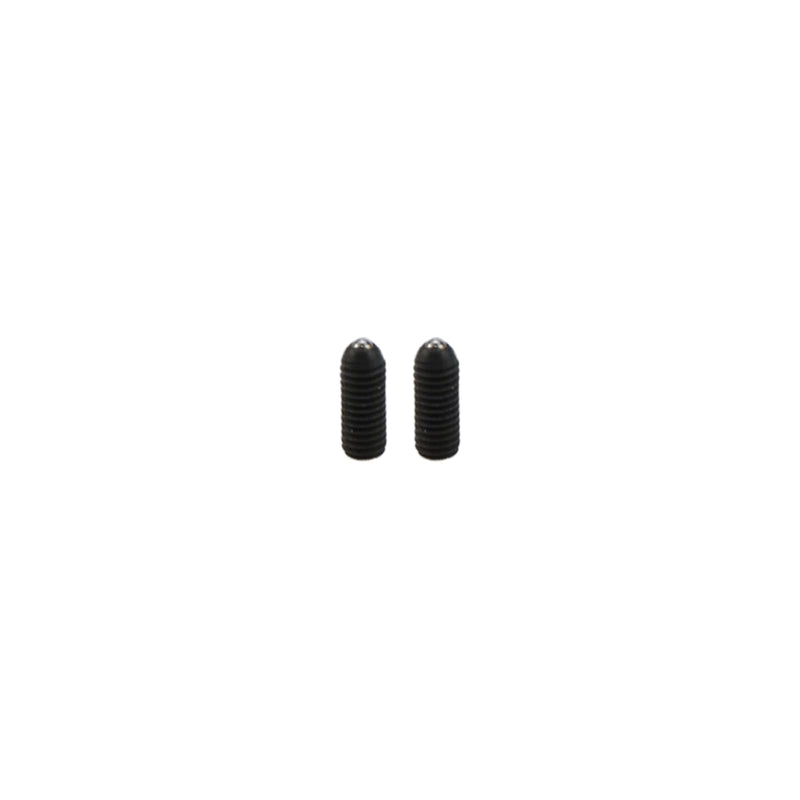 Sscon 20Pcs M3*8mm Carbon Steel Hexagon Socket Black Spring Plungers Ball Plungers Ball Screws