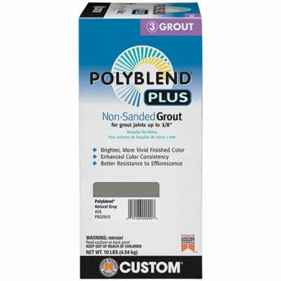Grout Customs Plus Non Sanded (Charcoal 60) Charcoal