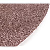 Benchmark Abrasives 8" Premium Aluminum Oxide No Hole PSA Discs, Self Adhesive Random Orbital Sander Discs for Sanding Polishing on Metal Wood Fiberglass (10 Pack) - 120 Grit