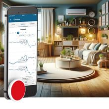 Tempo Disc Temperature Sensor and Logger for iPhone & Android, Bluetooth Compatible, Remote Wireless Thermometer, Long Range, Large Memory, Unlimited Data Export, USA Developed and Supported