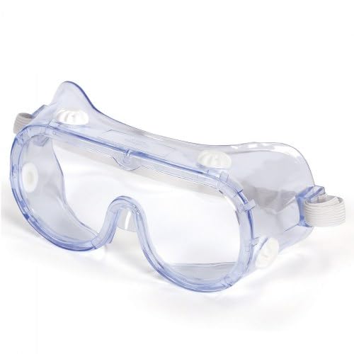Chemical Splash/Impact Safety Goggle, Soft, Adjustable 1 -Pack