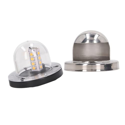 Eujgoov Marine Navigation Lights - Yacht Stern Anchor Light with IP66 Rating, 135掳 Wide Angle, 12V DC Power