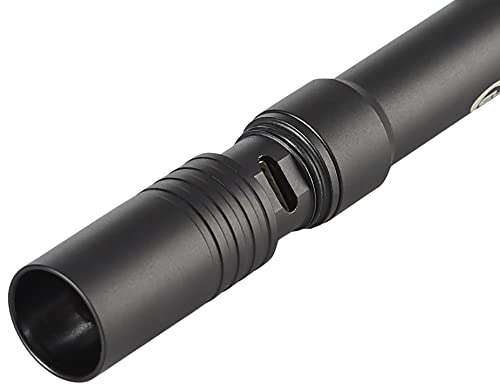 Streamlight 66133 Stylus Pro USB 350-Lumen Rechargeable White LED Pen Light for Inspectors, Law Enforcement, and Everyday Use with USB Wall Charger, and Nylon Holster, Black