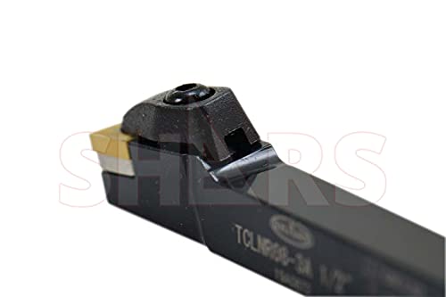 Shars 3/4" Right Hand TCLN T-Type Clamp Indexable Turning Tool Holder for CNMG Insert 404-7830 ]