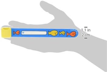 Infoband Child Safety ID Wristband-- Blue Big Fish - NewNest Australia
