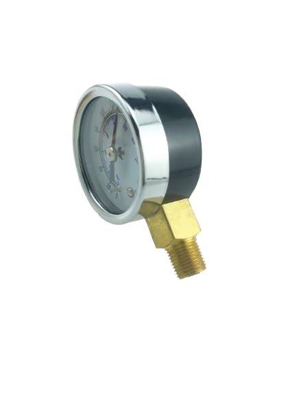 Replacement Oil Burner Fuel Pressure Test Gauge 0-200 PSI for Measure Beckett, Suntec, Webster & Danfoss Oil Burner Fuel Pump Pressure