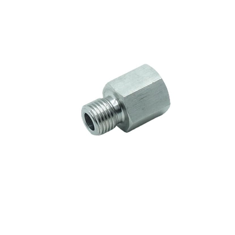 1 Piece M12 x 1.5 Male Metric to M14 x 1.5 Female Metric Gauge Sensor Adapter Stainless Steel 304 M12*1.5 Male x M14*1.5 Female