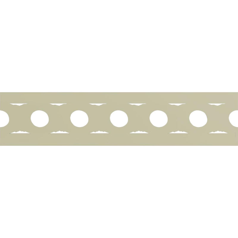 Endurathane Pearl Pierced Moulding, 2 1/4"H x 3/8"P x 78"L, Factory Primed (2-Pack)