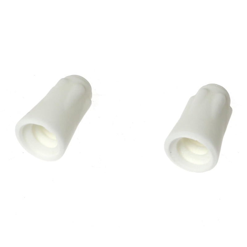 RLECS 20PCS Small Ceramic Wire Connector High-Temp Screw Wire Connector Ceramic Twist Cap Easy-Twist Ceramic Wire Nut High Heat Splicing Wire Porcelain Connector