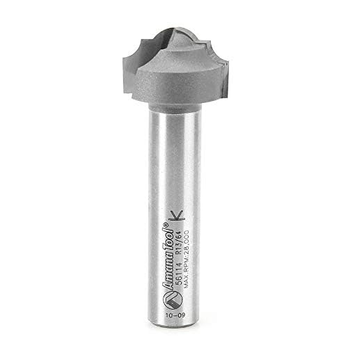 Amana Tool - 56114 Carbide Tipped Plunging Classical 13/64 Radius x 1" Dia x 11/16 x 1