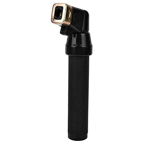Arc Rod Welding Electrode Clamp, 400Amp Welder electrode holder (Black or Yellow)(Black)