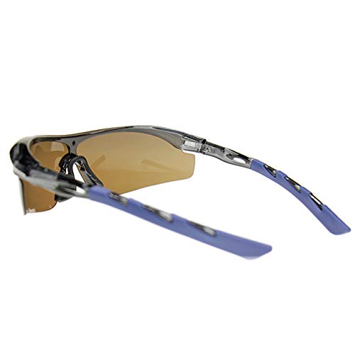 OSEI LLC Crystal Sky Sunglasses with Two Sets of IFR Lenses (Clear and Brown) Full Set (3 Lenses and Frame)