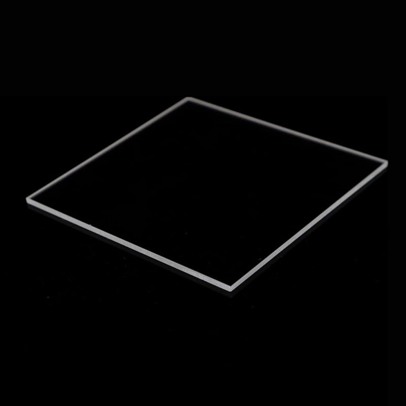 85 x 85 x 1.5 mm Optical Glass Squares (2 Pieces),Square Quartz Glasses,Fused Quartz Plates,Fused Silica Glasses,Quartz Glass Sheets for Laboratories and Industrial Use (Laboratory UV-Vis Grade) 2