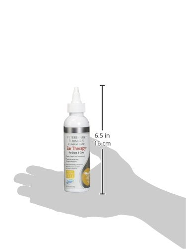 Veterinary Formula Clinical Care Ear Therapy, 4 oz. – Medicated Ear Drops to Help Relieve Bacterial and Fungal Infections in Dogs and Cats – Cleans and Deodorizes 4 ounces - PawsPlanet Australia