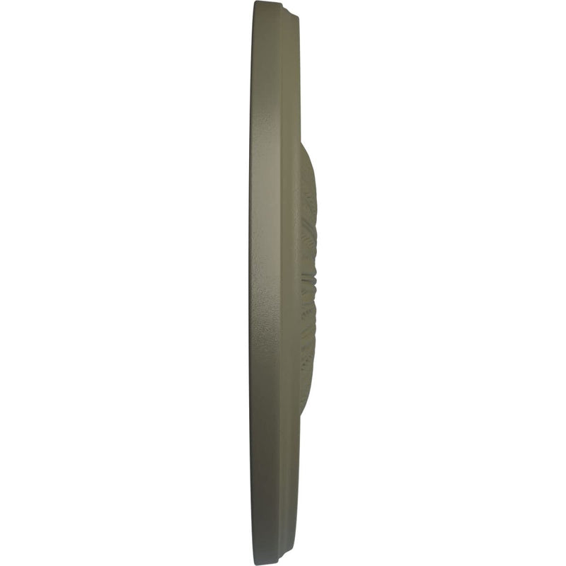 Ekena Millwork CM20HASSF Randee Ceiling Medallion fits Canopies up to 3 7/8, Spartan Stone Spartan Stone (Flat Finish)