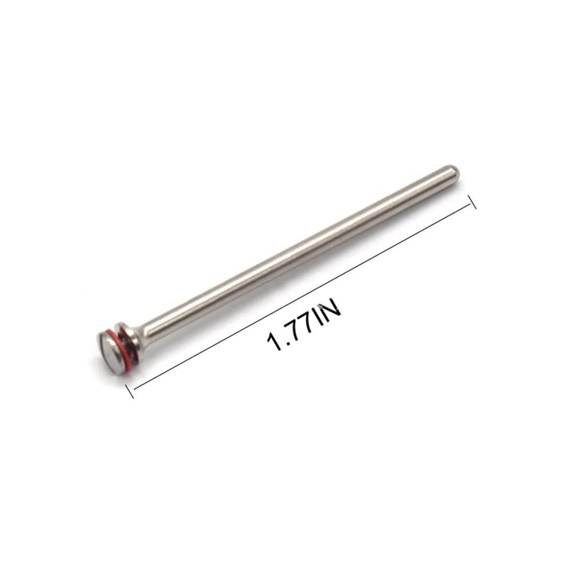 Dental Lab Shank Mandrel for Polishing Machine, 3/32 Inch, Pack of 10