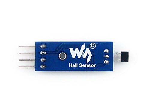 Waveshare Hall Element Switch Sensor Detector Hall Sensor Detection Module Magnetic for Detect Car AVR