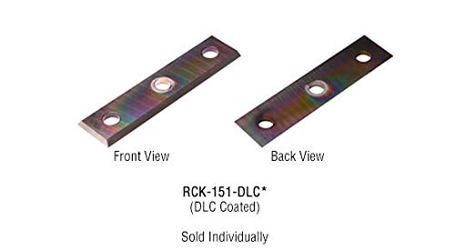 Amana Tool - RCK-151 Solid Carbide 4 Cutting Edges Insert Knife General Purpose Wood, Chip