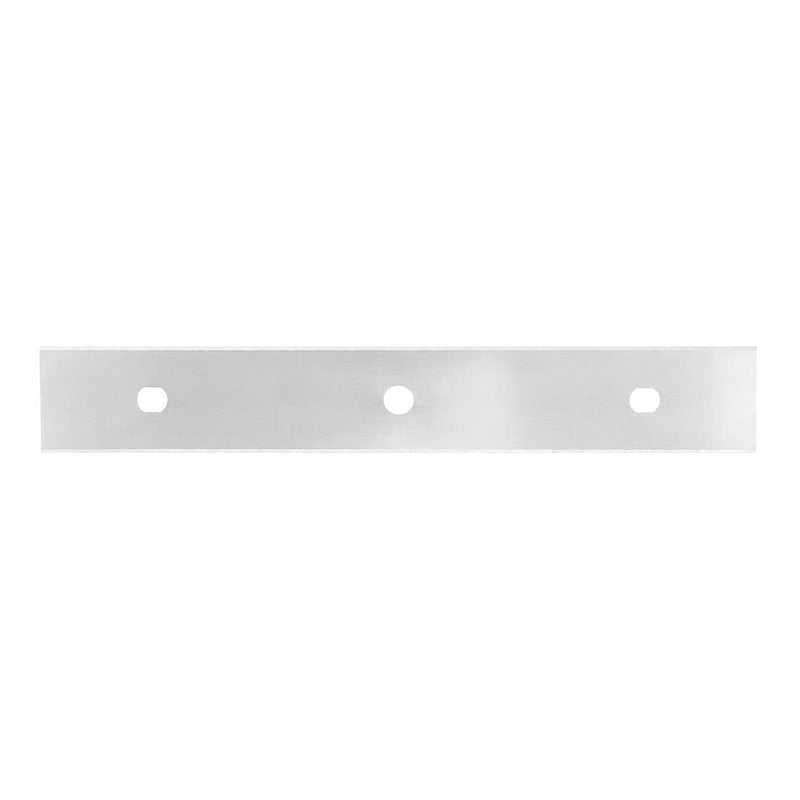 World Enterprises 6-Inch 25-Pack Stainless Steel Scraper Replacement Blades - Window Cleaning Tool for Professional and Household Cleaning, Durable & Sharp
